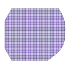 Purple Plaid Tartan 2 Belt Pouch Bag (Large) from ArtsNow.com Tape