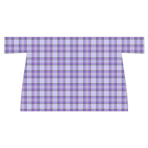 Purple Plaid Tartan 2 Wristlet Pouch Bag (Small) from ArtsNow.com Front