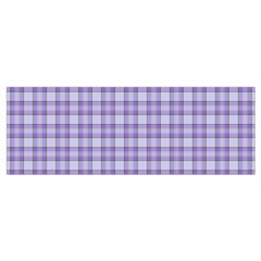 Purple Plaid Tartan 2 Wristlet Pouch Bag (Small) from ArtsNow.com Bottom