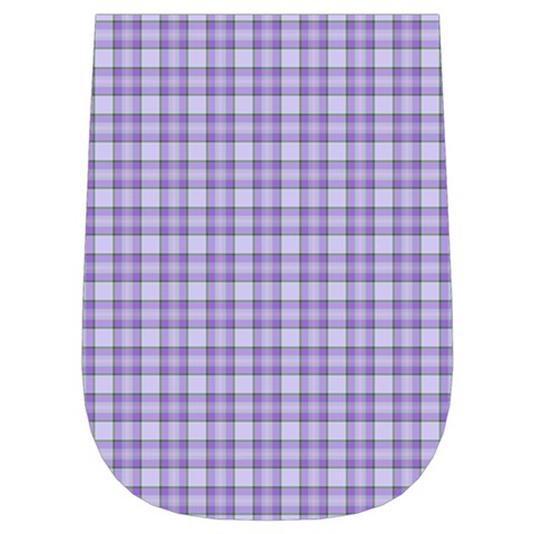 Purple Plaid Tartan 2 Wristlet Pouch Bag (Small) from ArtsNow.com Right Side