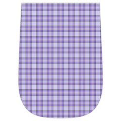 Purple Plaid Tartan 2 Wristlet Pouch Bag (Small) from ArtsNow.com Right Side