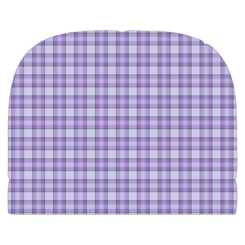 Purple Plaid Tartan 2 Make Up Case (Small) from ArtsNow.com Front