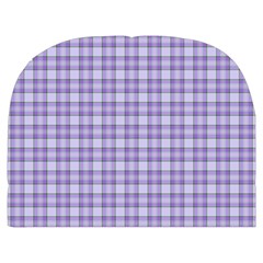 Purple Plaid Tartan 2 Make Up Case (Medium) from ArtsNow.com Front