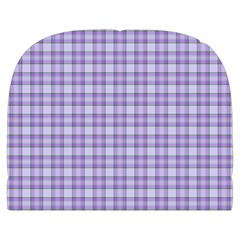 Purple Plaid Tartan 2 Make Up Case (Large) from ArtsNow.com Front