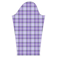 Purple Plaid Tartan 2 Kids  Midi Sailor Dress from ArtsNow.com Sleeve Right