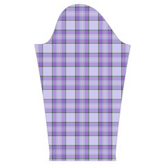 Purple Plaid Tartan 2 Kids  Midi Sailor Dress from ArtsNow.com Sleeve Left