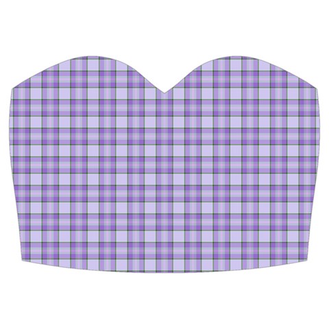 Purple Plaid Tartan 2 Knee Front Top