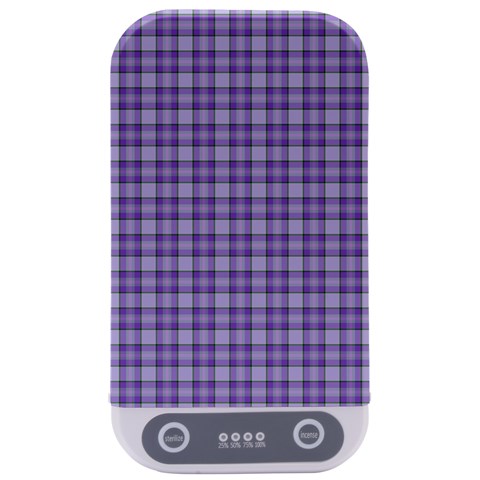 Purple Plaid Tartan 2 Sterilizers from ArtsNow.com Front