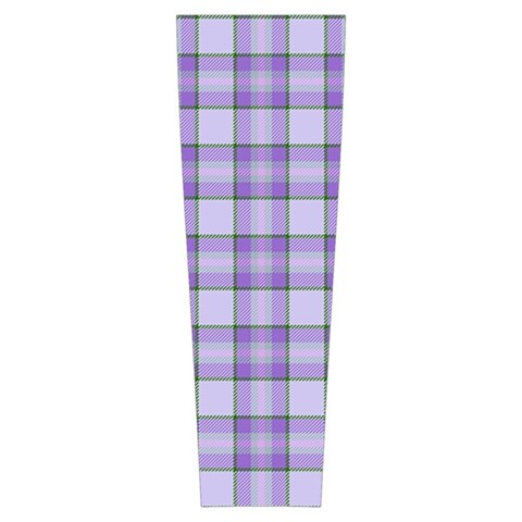 Purple Plaid Tartan 2 Kids  Stylish Hooded Puffer Vest from ArtsNow.com Hood Centre