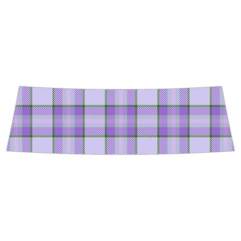 Purple Plaid Tartan 2 Men s Side Zip Front Pouch Ski And Snowboard Bib Pants	 from ArtsNow.com Front Top