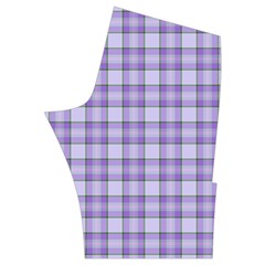 Purple Plaid Tartan 2 Men s Side Zip Front Pouch Ski And Snowboard Bib Pants	 from ArtsNow.com Back Right