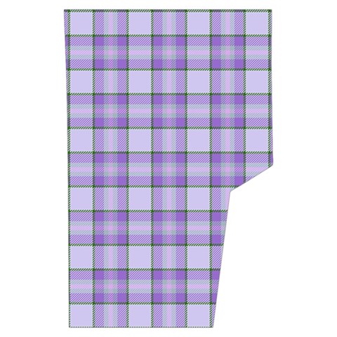 Purple Plaid Tartan 2 Men s Side Zip Front Pouch Ski And Snowboard Bib Pants	 from ArtsNow.com Back Left Centre