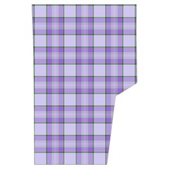 Purple Plaid Tartan 2 Men s Side Zip Front Pouch Ski And Snowboard Bib Pants	 from ArtsNow.com Back Left Centre