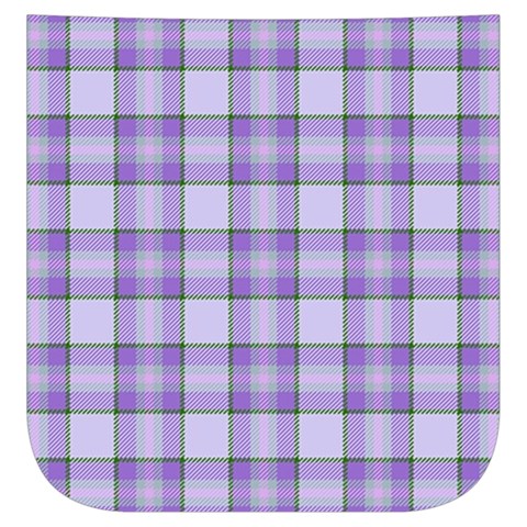 Purple Plaid Tartan 2 Men s Side Zip Front Pouch Ski And Snowboard Bib Pants	 from ArtsNow.com Pocket Top