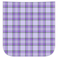 Purple Plaid Tartan 2 Men s Side Zip Front Pouch Ski And Snowboard Bib Pants	 from ArtsNow.com Pocket Top