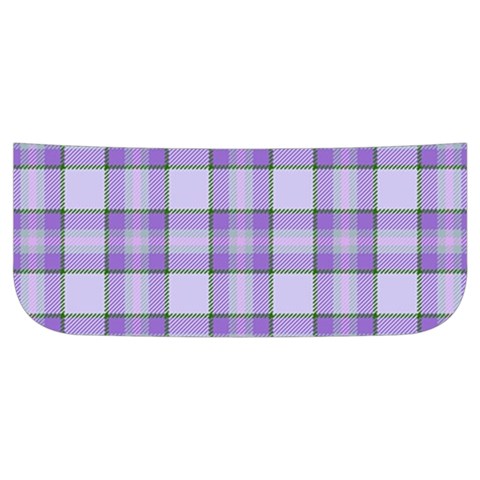 Purple Plaid Tartan 2 Men s Side Zip Front Pouch Ski And Snowboard Bib Pants	 from ArtsNow.com Pocket Cover