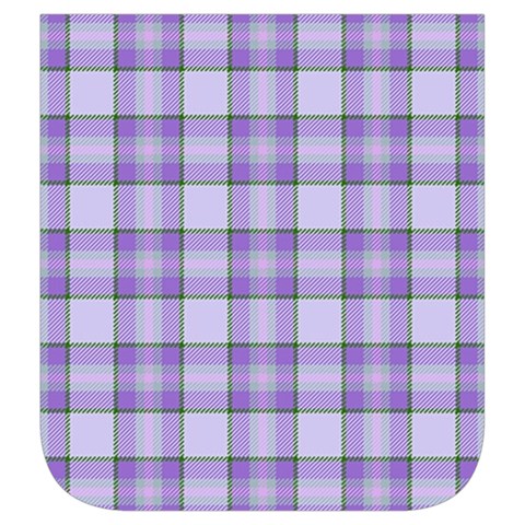 Purple Plaid Tartan 2 Men s Side Zip Front Pouch Ski And Snowboard Bib Pants	 from ArtsNow.com Right Pocket