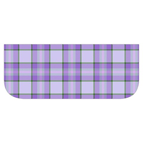 Purple Plaid Tartan 2 Men s Side Zip Front Pouch Ski And Snowboard Bib Pants	 from ArtsNow.com Right Pocket Cover