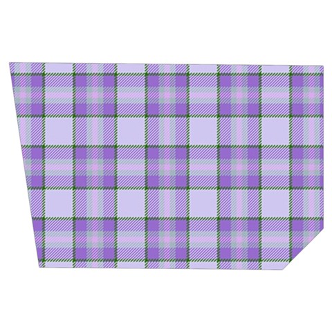 Purple Plaid Tartan 2 Men s Side Zip Front Pouch Ski And Snowboard Bib Pants	 from ArtsNow.com Loop Left