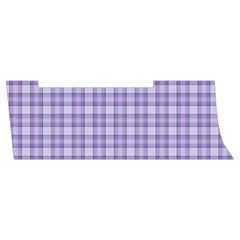 Purple Plaid Tartan 2 Men s Side Zip Front Pouch Ski And Snowboard Bib Pants	 from ArtsNow.com Waistband Right