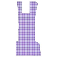 Purple Plaid Tartan 2 Men s Side Zip Front Pouch Ski And Snowboard Bib Pants	 from ArtsNow.com Front Bottom Right