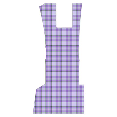 Purple Plaid Tartan 2 Men s Side Zip Front Pouch Ski And Snowboard Bib Pants	 from ArtsNow.com Front Bottom Left