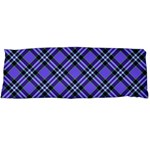 Blue Tartan Plaid 1 Diagonal One Side Body Pillow Cases