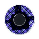 Blue Tartan Plaid 1 Diagonal On-the-Go Memory Card Reader