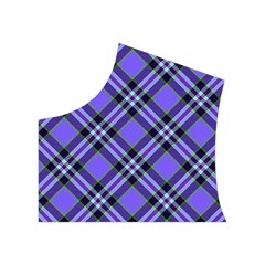 Blue Tartan Plaid 1 Diagonal Women s Button Up Vest from ArtsNow.com Top Left