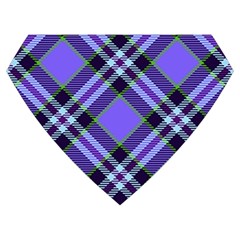 Blue Tartan Plaid 1 Diagonal Kids  Midi Sailor Dress from ArtsNow.com Necktie Sticker