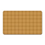 Autumn Fall Plaid Tartan 1 Magnet (Rectangular)