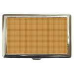 Autumn Fall Plaid Tartan 1 Cigarette Money Case