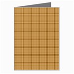 Autumn Fall Plaid Tartan 1 Greeting Card