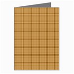 Autumn Fall Plaid Tartan 1 Greeting Cards (Pkg of 8)