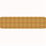 Autumn Fall Plaid Tartan 1 Large Bar Mat