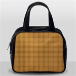 Autumn Fall Plaid Tartan 1 Classic Handbag (One Side)