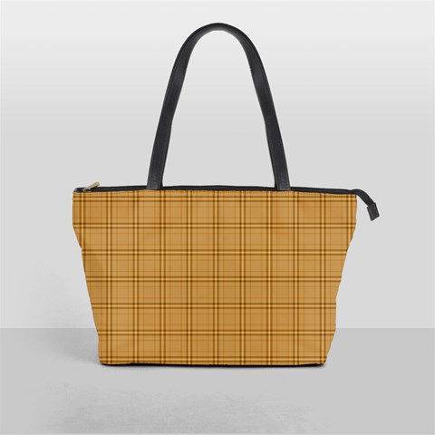 Autumn Fall Plaid Tartan 1 Classic Shoulder Handbag from ArtsNow.com Front