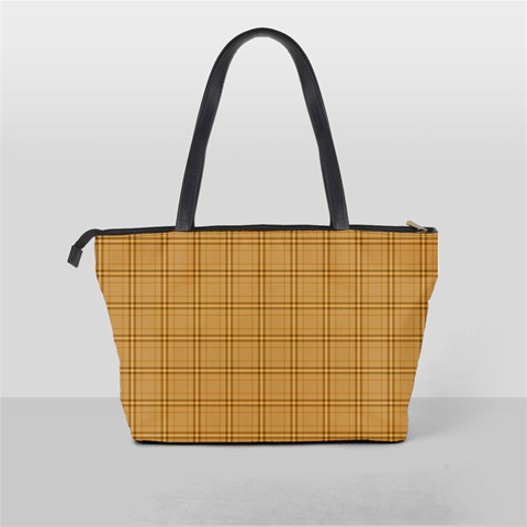 Autumn Fall Plaid Tartan 1 Classic Shoulder Handbag from ArtsNow.com Back