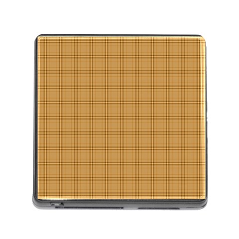 Autumn Fall Plaid Tartan 1 Memory Card Reader (Square 5 Slot) from ArtsNow.com Front