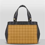 Autumn Fall Plaid Tartan 1 Oversize Office Handbag