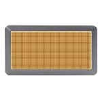 Autumn Fall Plaid Tartan 1 Memory Card Reader (Mini)