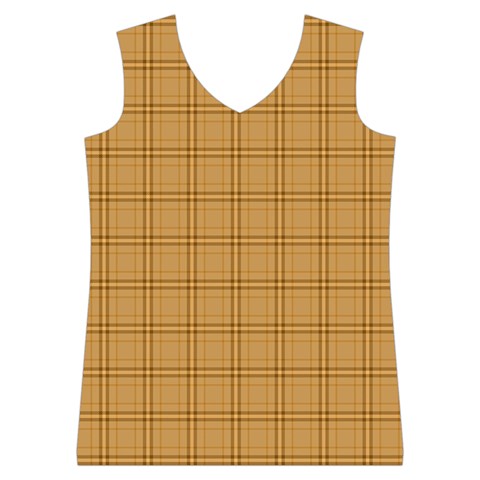 Autumn Fall Plaid Tartan 1 Women s Basketball Tank Top from ArtsNow.com Front