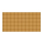 Autumn Fall Plaid Tartan 1 Satin Wrap 35  x 70 