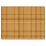 Autumn Fall Plaid Tartan 1 Premium Plush Fleece Blanket (Extra Small)