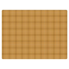 Autumn Fall Plaid Tartan 1 Two Sides Premium Plush Fleece Blanket (Baby Size) from ArtsNow.com 40 x30  Blanket Front