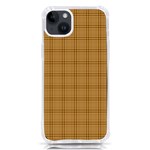 Autumn Fall Plaid Tartan 1 iPhone 14 Plus TPU UV Print Case