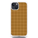 Autumn Fall Plaid Tartan 1 iPhone 13 TPU UV Print Case