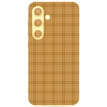 Autumn Fall Plaid Tartan 1 Samsung Galaxy S24 6.2 Inch Black TPU UV Case