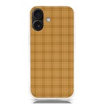 Autumn Fall Plaid Tartan 1 iPhone 16 TPU UV Print Case