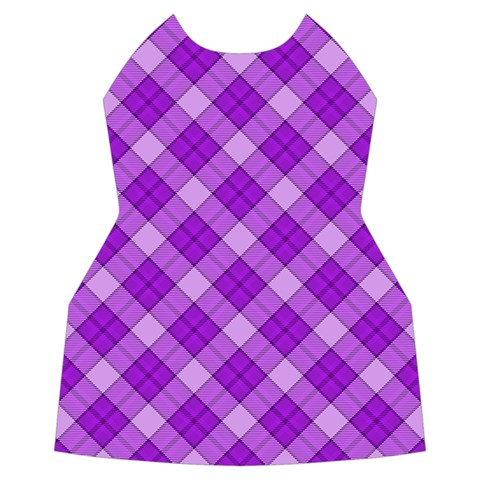 Purple Plaid Tartan 3 Diagonal (2) Women s Long Sleeve Raglan T Front